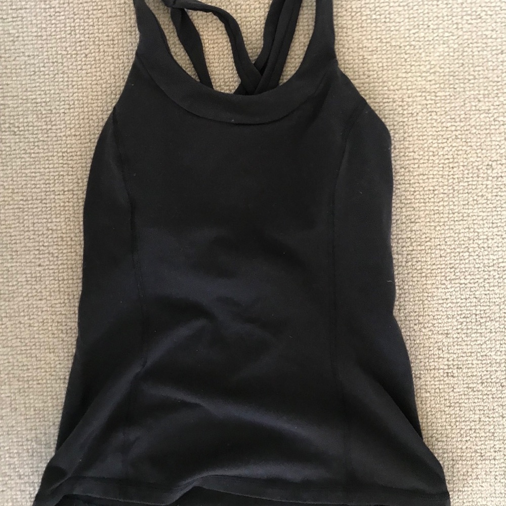 Lululemon cross strapped tank top